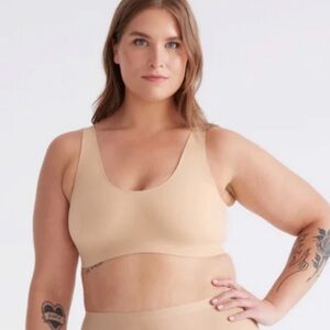 Knix Luxelift Pullover Seamless Nude Bra Size XL